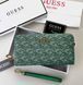 Жіночий гаманець на блискавці Guess (7594) зелений 2527204289 фото 4